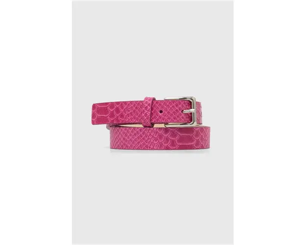 Answear Lab curea de piele femei, culoarea negru