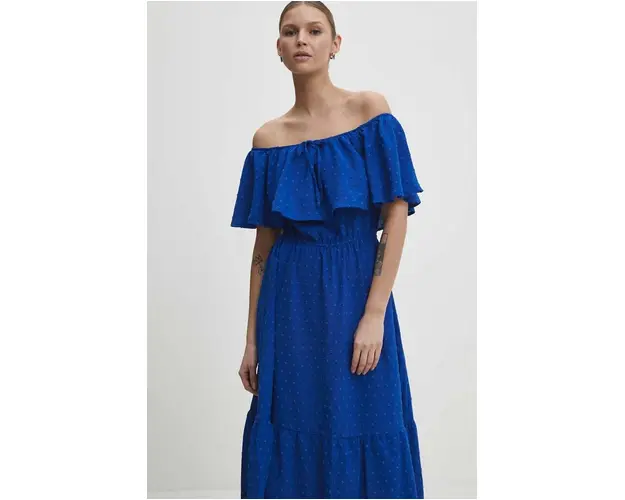 Answear Lab rochie midi, evazati