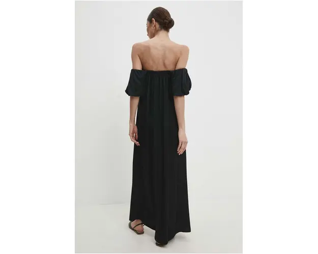 Answear Lab rochie culoarea negru, mini, evazati
