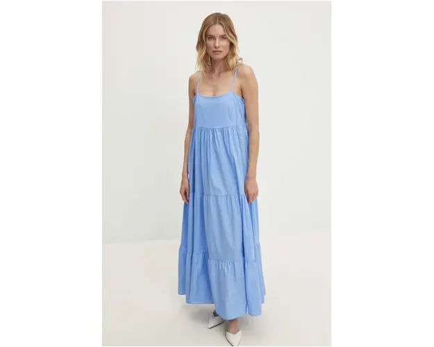 Answear Lab rochie din bumbac maxi, evazati