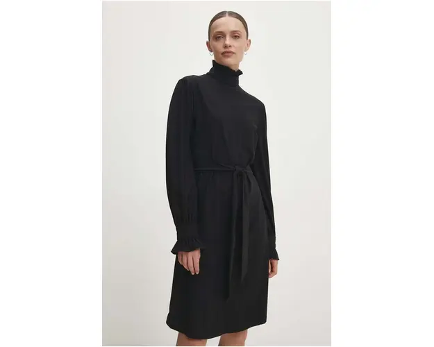 Answear Lab rochie culoarea negru, mini, drept