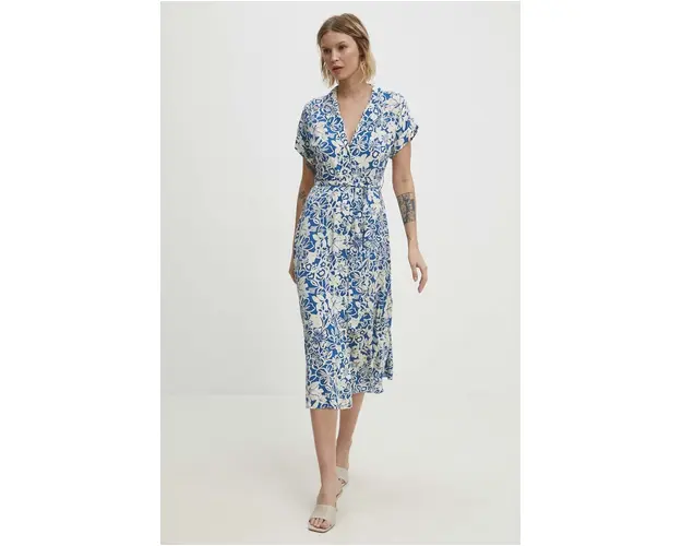 Answear Lab rochie maxi, evazati