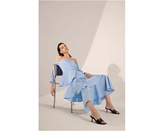 Answear Lab rochie maxi, evazati