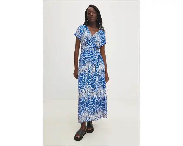 Answear Lab rochie maxi, evazati
