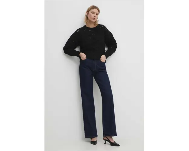 Answear Lab pulover femei, culoarea negru, light