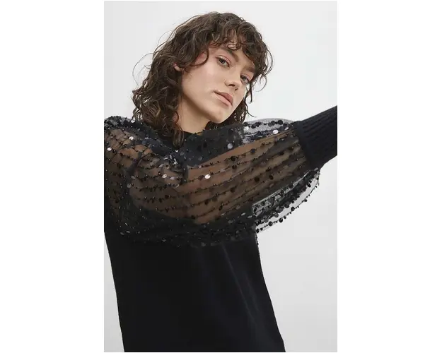 Answear Lab pulover femei, culoarea negru