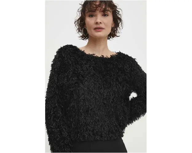 Answear Lab pulover femei, culoarea negru, light