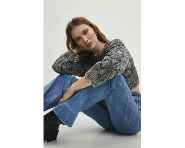 Answear Lab pulover de bumbac culoarea gri
