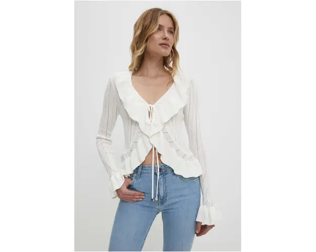 Answear Lab cardigan femei, culoarea bej, light