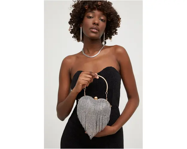 Answear Lab poseta culoarea negru