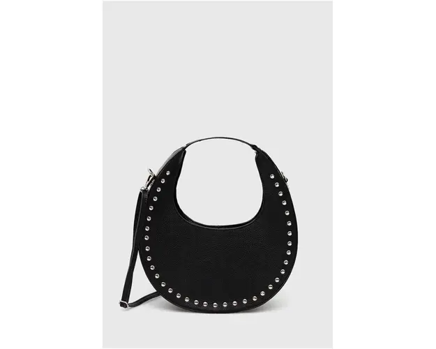 Answear Lab poseta de piele culoarea negru