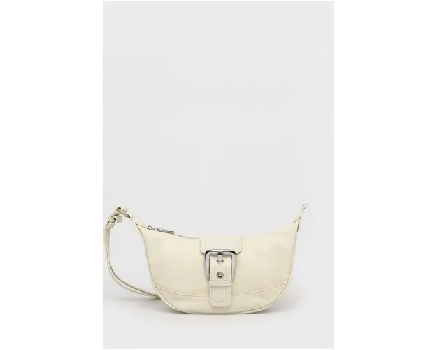 Answear Lab poseta de piele culoarea bej