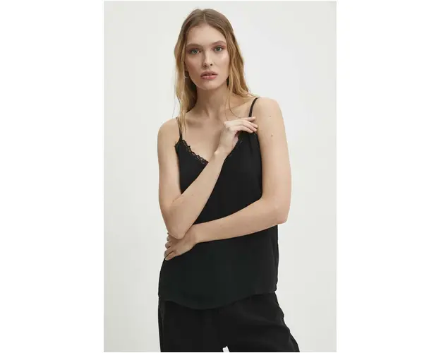 Answear Lab top femei, culoarea negru