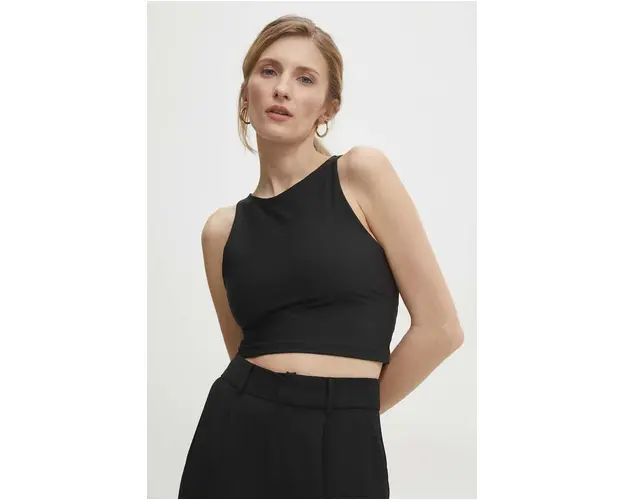 Answear Lab top femei, culoarea negru