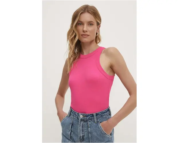 Answear Lab top femei, culoarea roz