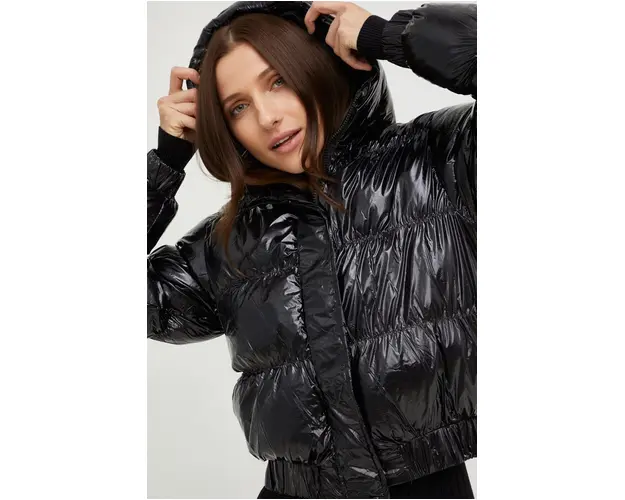 Answear Lab geaca femei, culoarea negru, de iarna