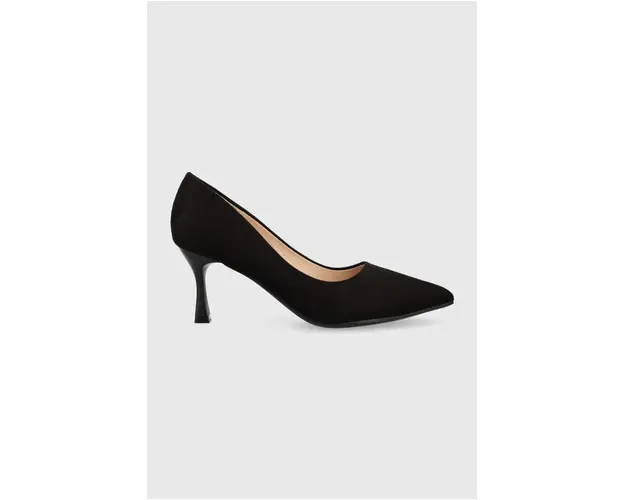 Answear Lab pantofi cu toc culoarea negru