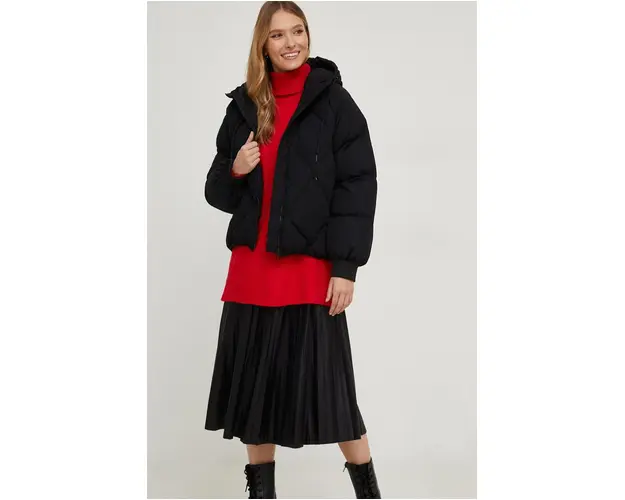 Answear Lab geaca femei, culoarea negru, de iarna