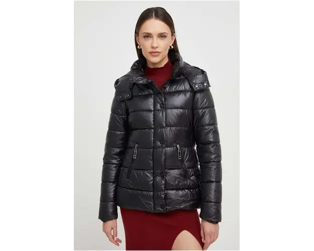 Answear Lab geaca femei, culoarea negru, de iarna