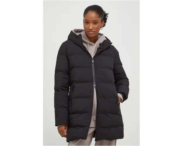 Answear Lab geaca de puf femei, culoarea negru, de iarna