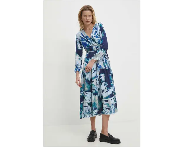 Answear Lab rochie midi, evazati