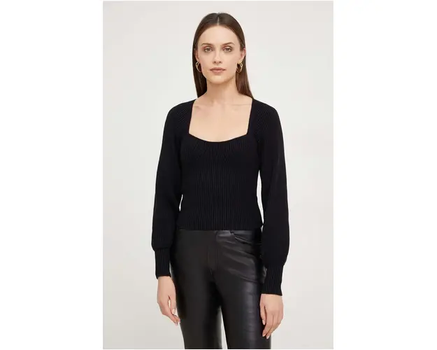 Answear Lab pulover femei, culoarea negru, light