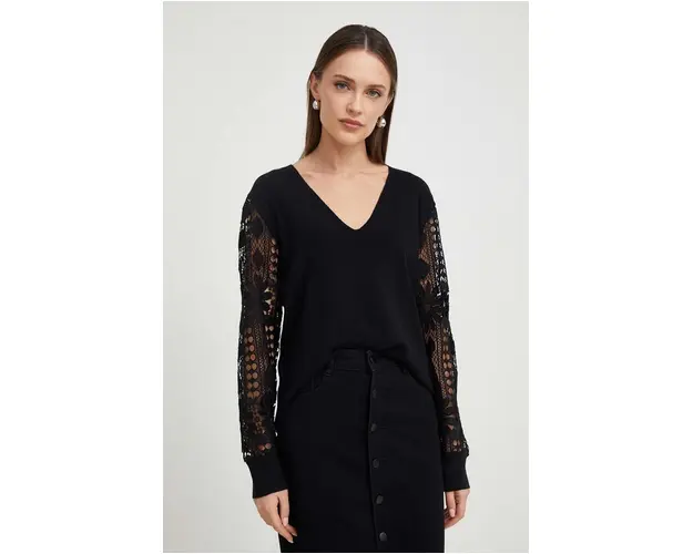 Answear Lab pulover femei, culoarea negru, light