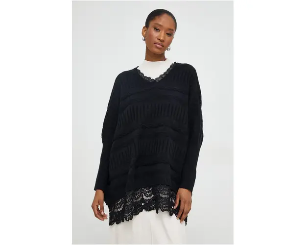 Answear Lab pulover femei, culoarea negru