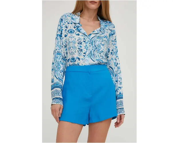 Answear Lab pantaloni scurti femei, neted, high waist