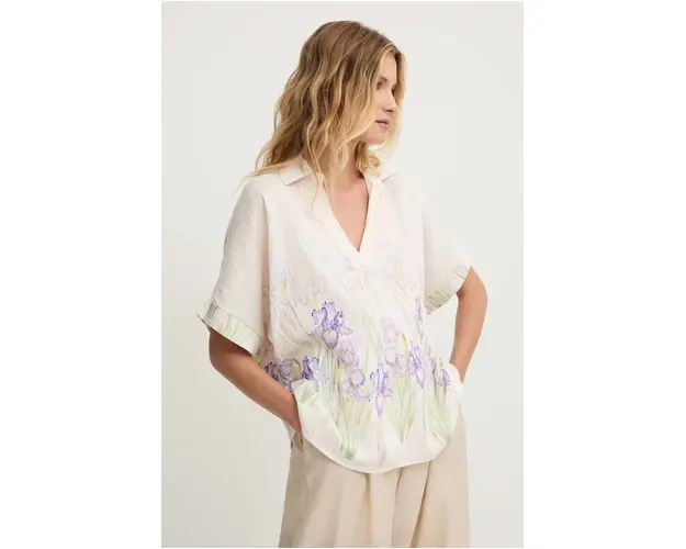Answear Lab bluza femei, culoarea violet, modelator