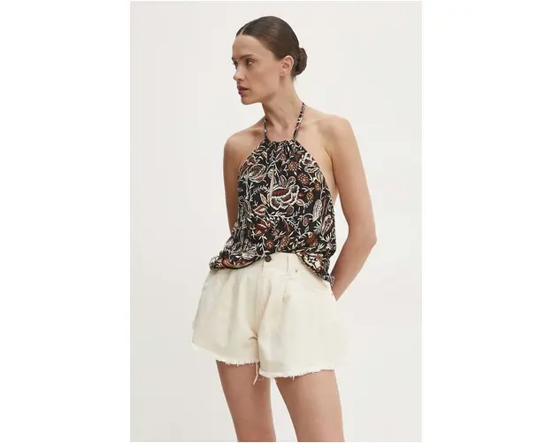 Answear Lab bluza femei, culoarea negru, modelator