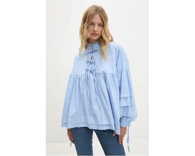 Answear Lab bluza din bumbac femei, neted