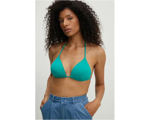 Answear Lab sutien de baie culoarea verde, cupa rigidizata