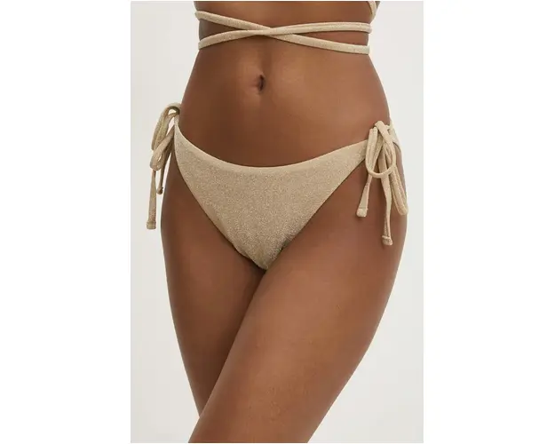 Answear Lab chiloti de baie culoarea auriu