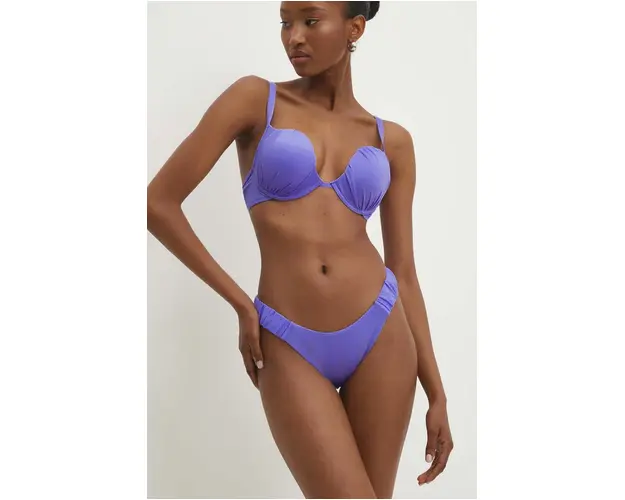 Answear Lab chiloti de baie culoarea violet