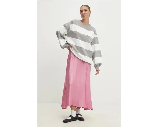 Answear Lab bluza femei, culoarea gri, modelator