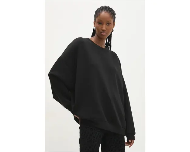 Answear Lab bluza femei, culoarea negru, neted