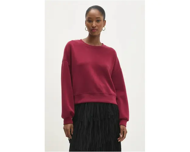 Answear Lab bluza femei, culoarea rosu, neted