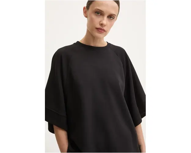 Answear Lab bluza femei, culoarea negru, neted