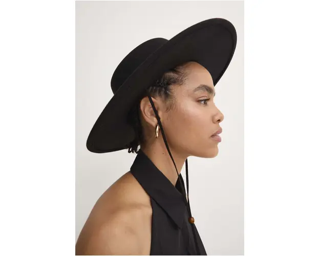 Answear Lab palarie culoarea negru