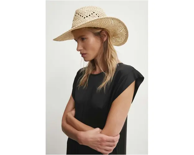 Answear Lab palarie culoarea bej