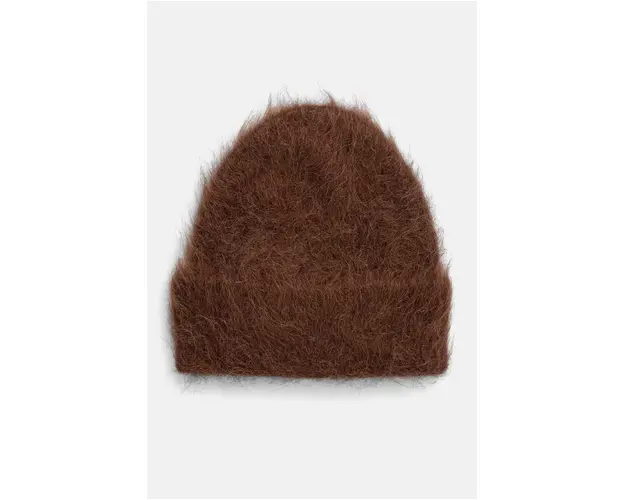 Answear Lab caciula de casmir culoarea maro, de lana