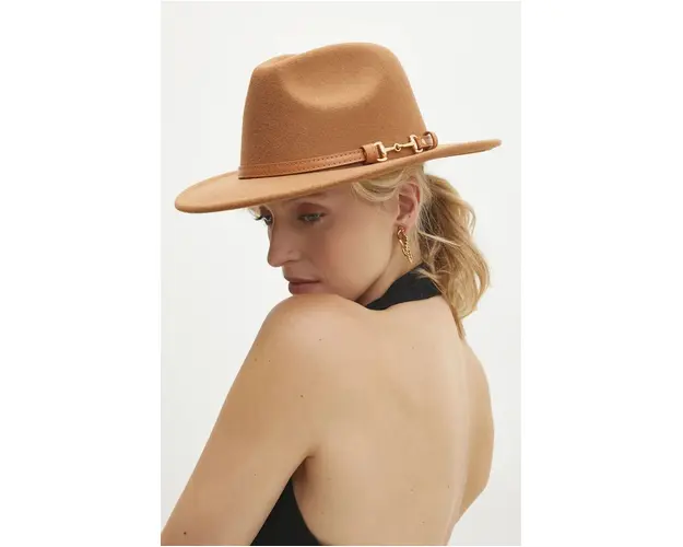 Answear Lab palarie culoarea maro