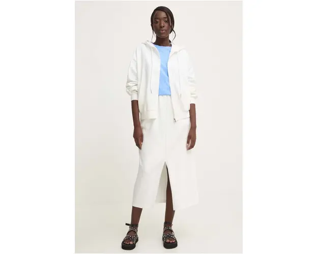 Answear Lab compleu femei, culoarea alb