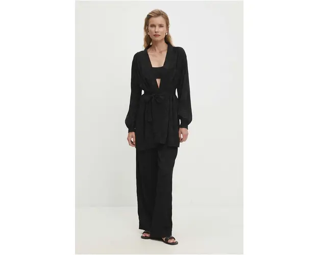 Answear Lab compleu femei, culoarea negru