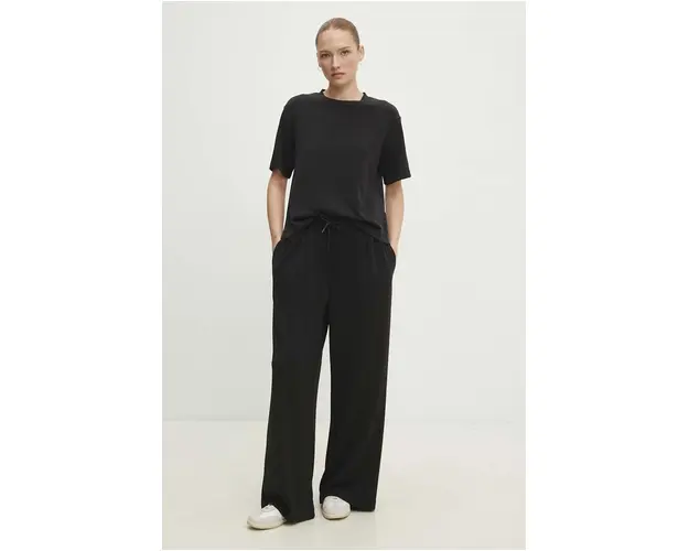 Answear Lab compleu femei, culoarea negru