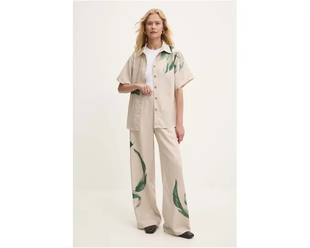 Answear Lab compleu femei, culoarea verde