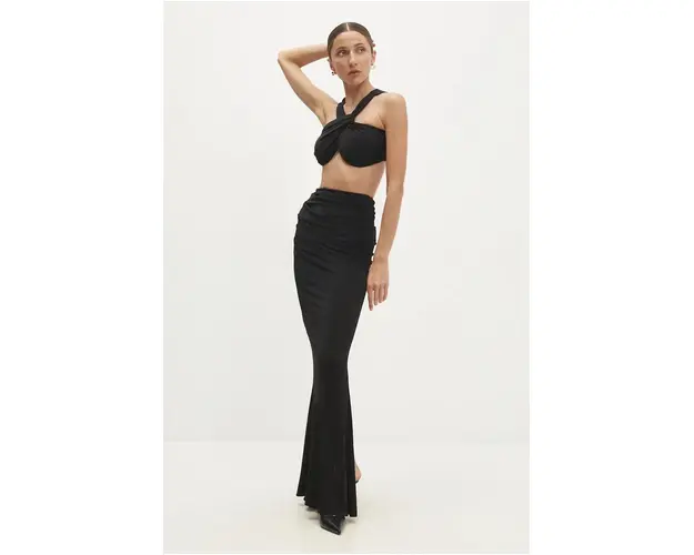 Answear Lab compleu femei, culoarea negru