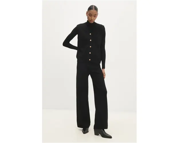Answear Lab compleu femei, culoarea negru