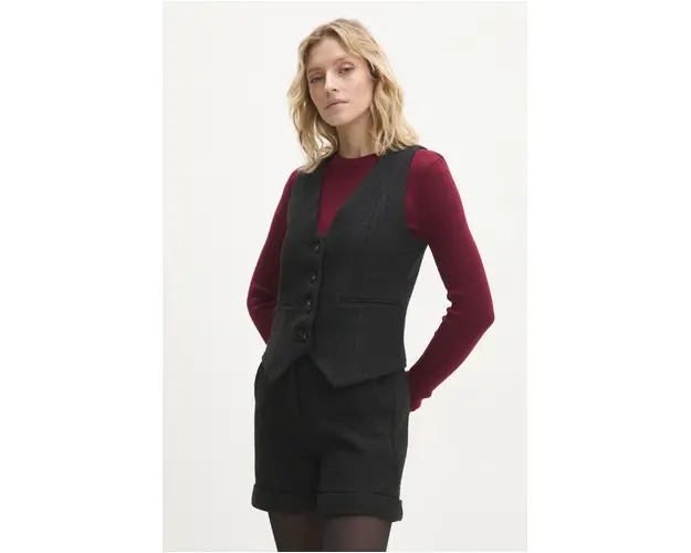 Answear Lab compleu femei, culoarea negru